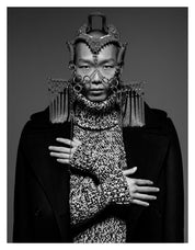 Men's Jas Modular Headpiece System in Gold
