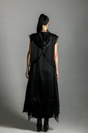 Tamoe Silk Skirt & Teuta French Lace Silk Robe Bundle