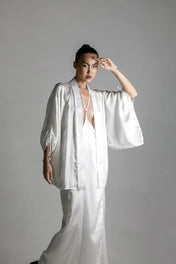 Mineko Short Silk Kimono- 3 Color Variants