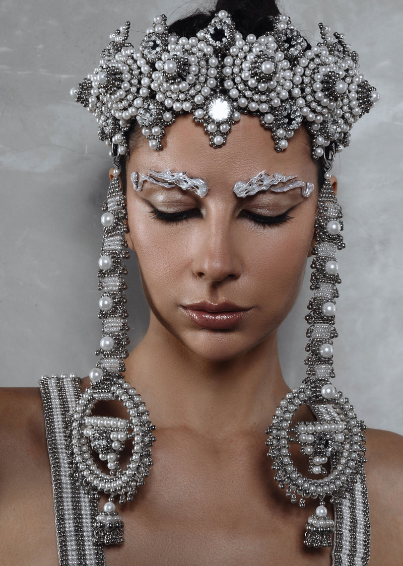 Pearl Eingana Modular Crown with 2 Anouk Medallions
