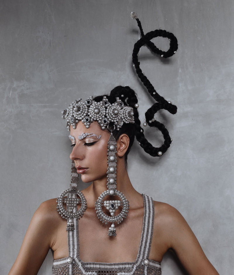 Pearl Eingana Modular Crown with 2 Anouk Medallions