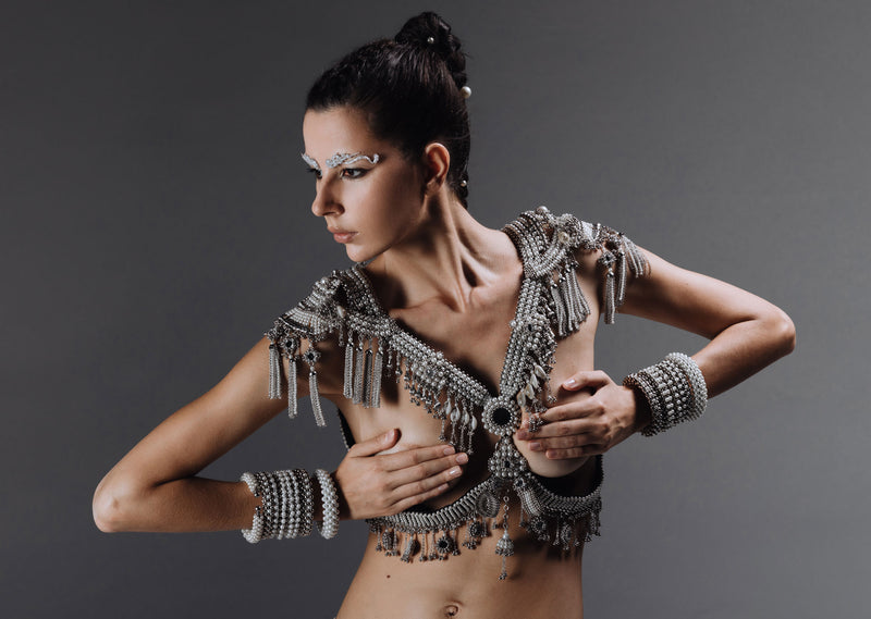 Hera Modular Harness in Pearl