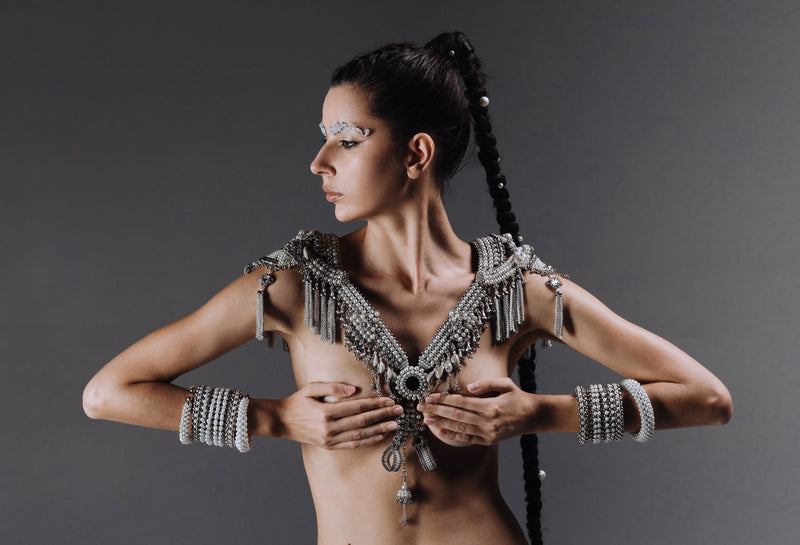 Hera Modular Harness in Pearl