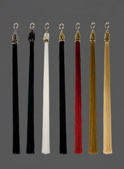22" Long Polyester Tassel - 7 Color Variants