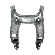 object and dawn ghost images of artemisia mesh top silver showing the bead's detail front view