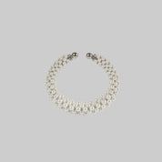 Artemisia Orbit Supple Cuff in Pearl