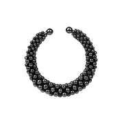 Artemisia Orbit Supple Cuff in Jet Black
