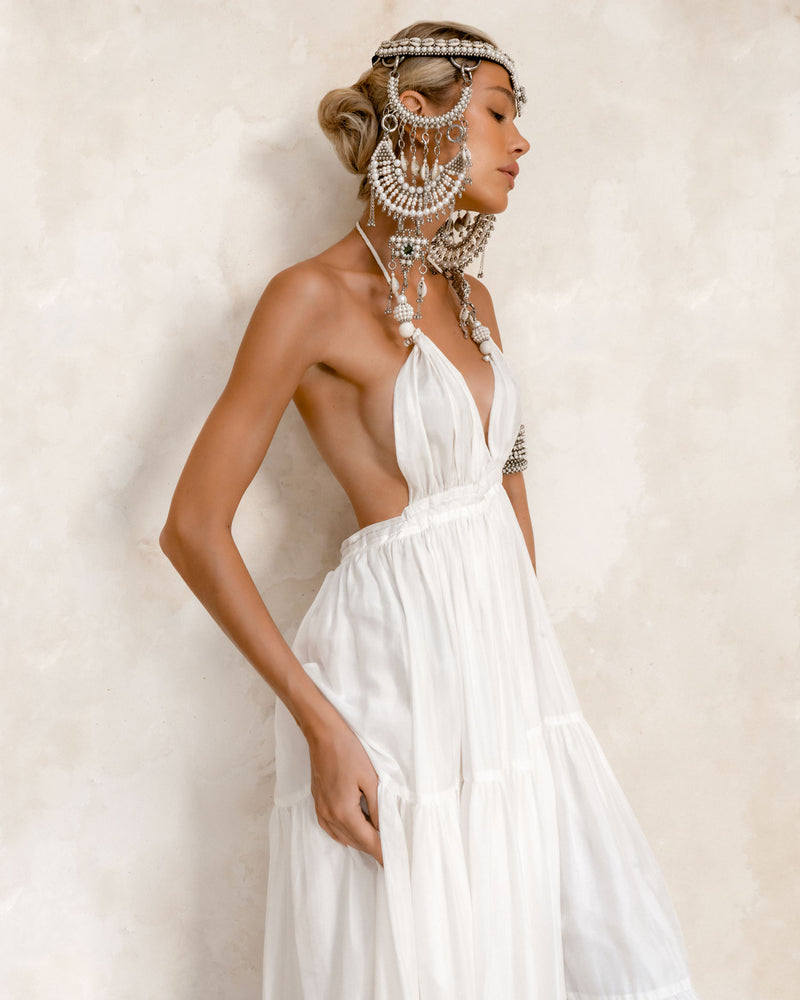 Pearl Rushi Modular Headpiece System in 2 Modular Options