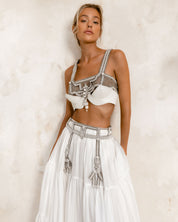 Teuta Modular Belt in Pearl