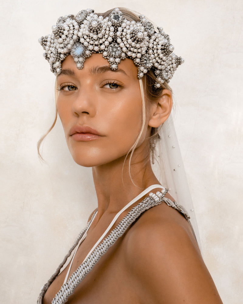 Eingana Modular Crown in Pearl