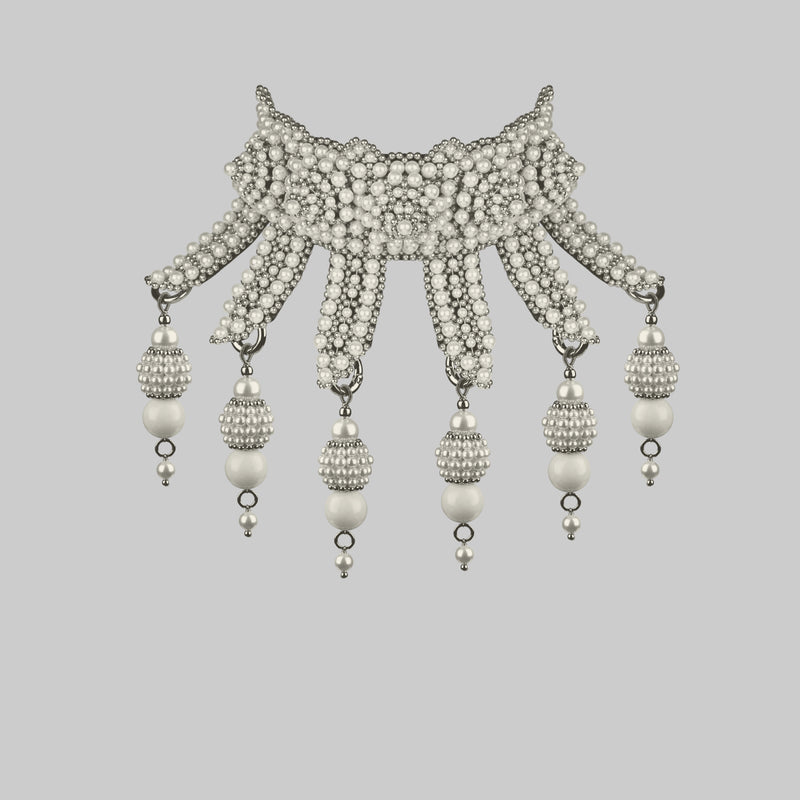 Pearl Eingana Choker in 2 Modular Options