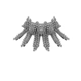 Eingana Choker w/ Removable Tassels in Silver