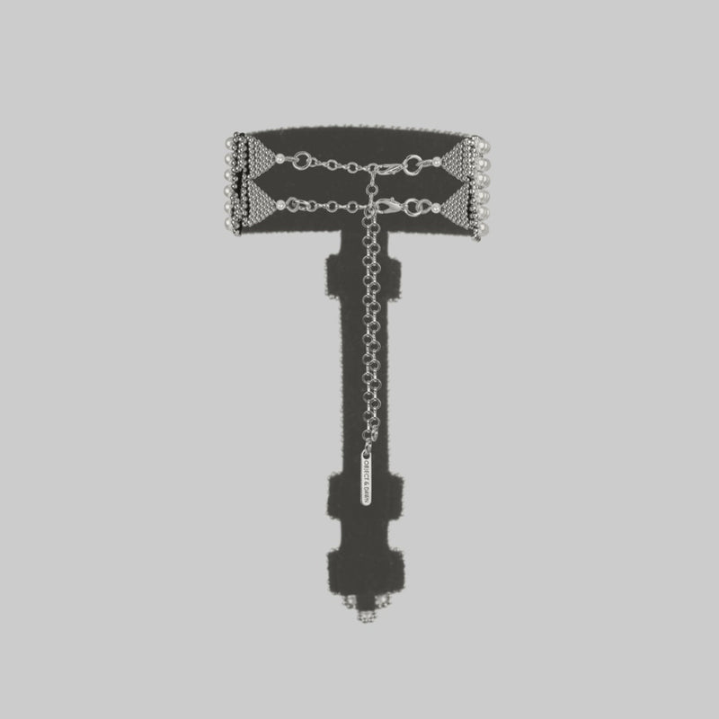 Pearl Elohim T-Choker in 2 Modular Options