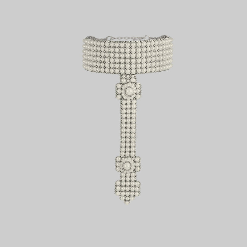 Pearl Elohim T-Choker in 2 Modular Options