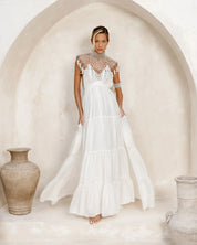 Freja Cape in Pearl - 2 Variants