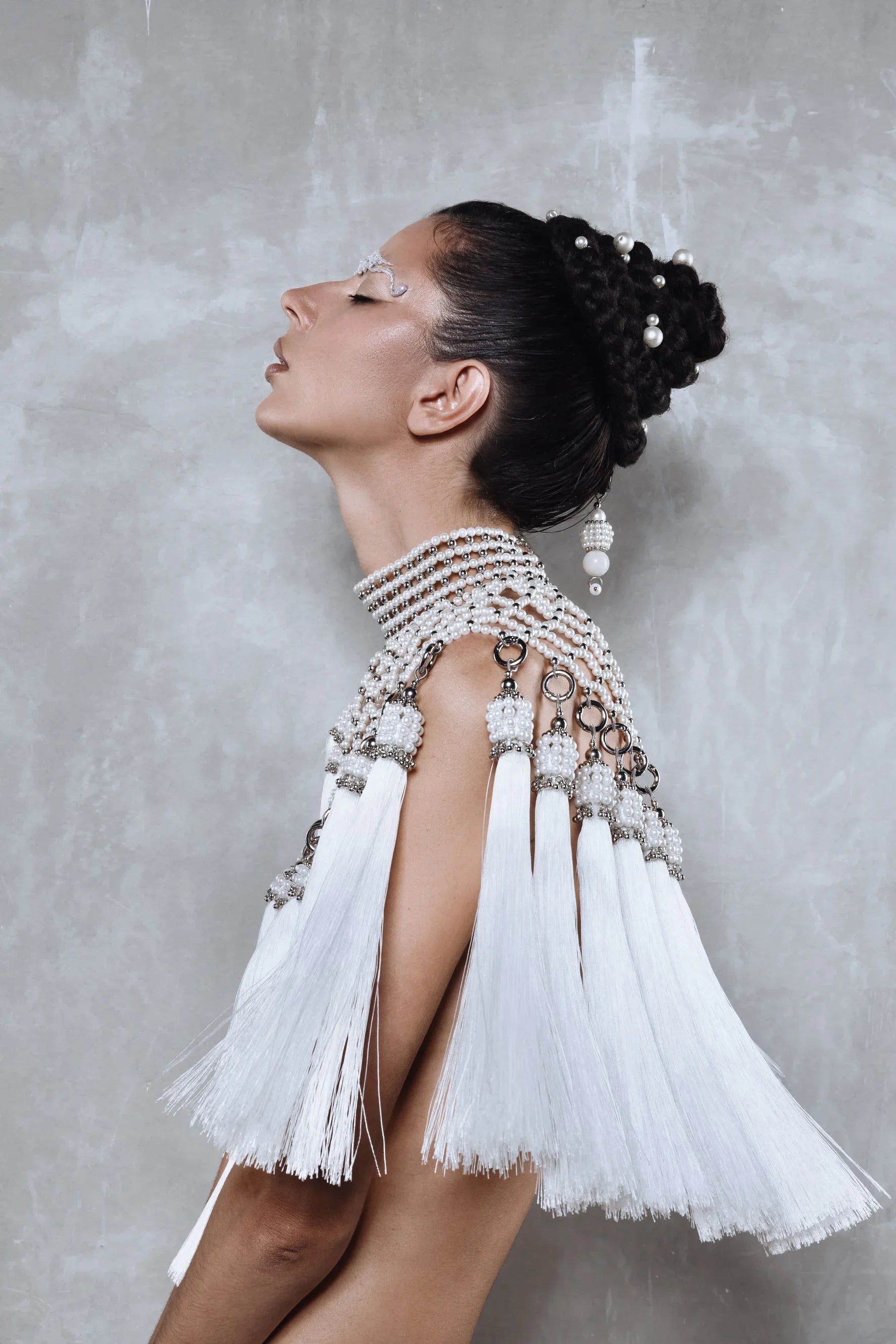 Freja Cape in Pearl - 2 Variants