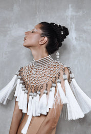 Freja Cape in Pearl - 2 Variants