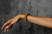 Gold Artemisia Orbit Supple Cuff