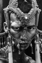 Men's Jas Modular Headpiece System in Gold