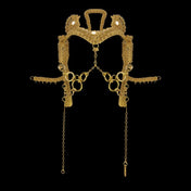 Men's Jas Modular Headpiece System in Gold
