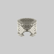 Khutulun Wide 4D Cuff in Pearl