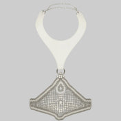 Khutulun Modular Bodice w/Leather in Pearl