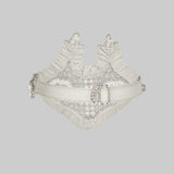 Khutulun Garter Band in Pearl