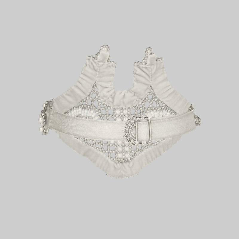 Khutulun Garter Band in Pearl