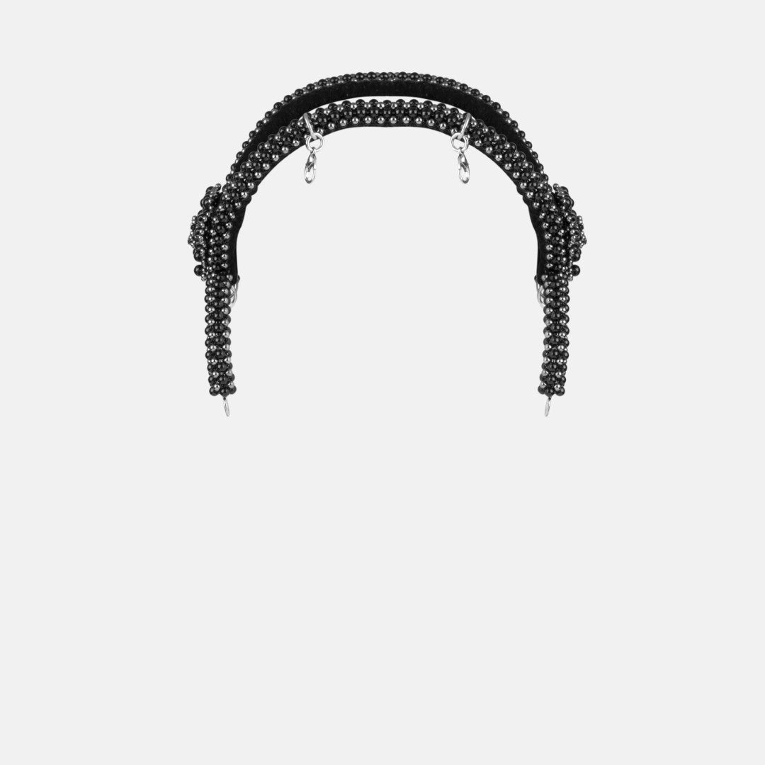 Khutulun Modular Headpiece System in Jet Black