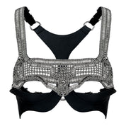 Khutulun Modular Top w/ Leather Balconette Bra - 4 Color Variants