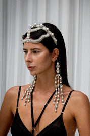 Khutulun Headband in Pearl