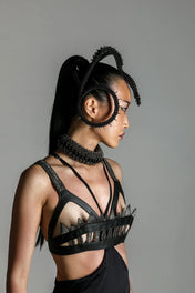 Helios Modular Headpiece System in Jet Black