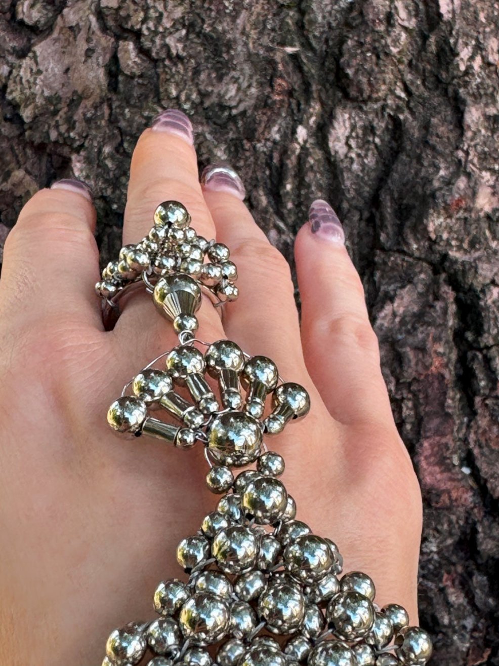 Mata Hari Ring & Hand Jewelry- 3 Color Variants