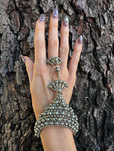 Mata Hari Ring & Hand Jewelry in 4 Color Variants