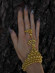 Mata Hari Ring & Hand Jewelry in 4 Color Variants