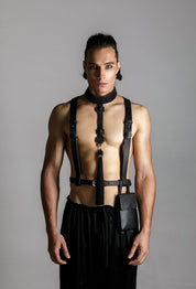 Men's Zheng Leather iPhone Bag