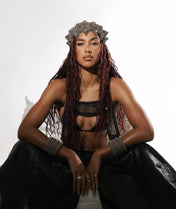 Artemisia Luxury Beaded Mesh Top – Harness - 4 Colors Variants | Best Seller