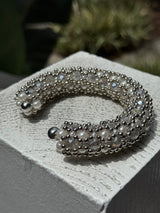 Nyx Cross-Beaded Cuff - 2 Color Variants