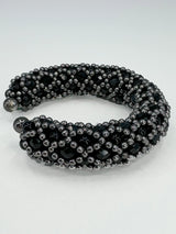 Nyx Cross-Beaded Cuff - 2 Color Variants