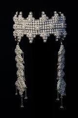 Pearl Sappho Crown w/ 2 x Large Reversible Clusters