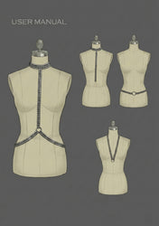 guide of using 7 different ways of T-coker harness by object & Dawn 