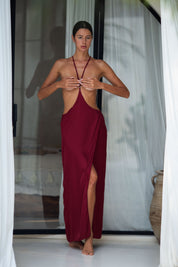 Tamoe Silk Harness Skirt - 2 Color Variants