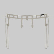 ghost images of velvet look of Amaya modular belt pearl by object and dawn