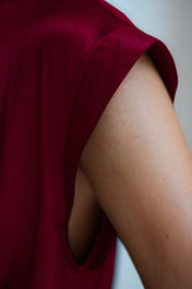 Tamoe Silk Top Stitched Hooded Robe - 3 Color Variants