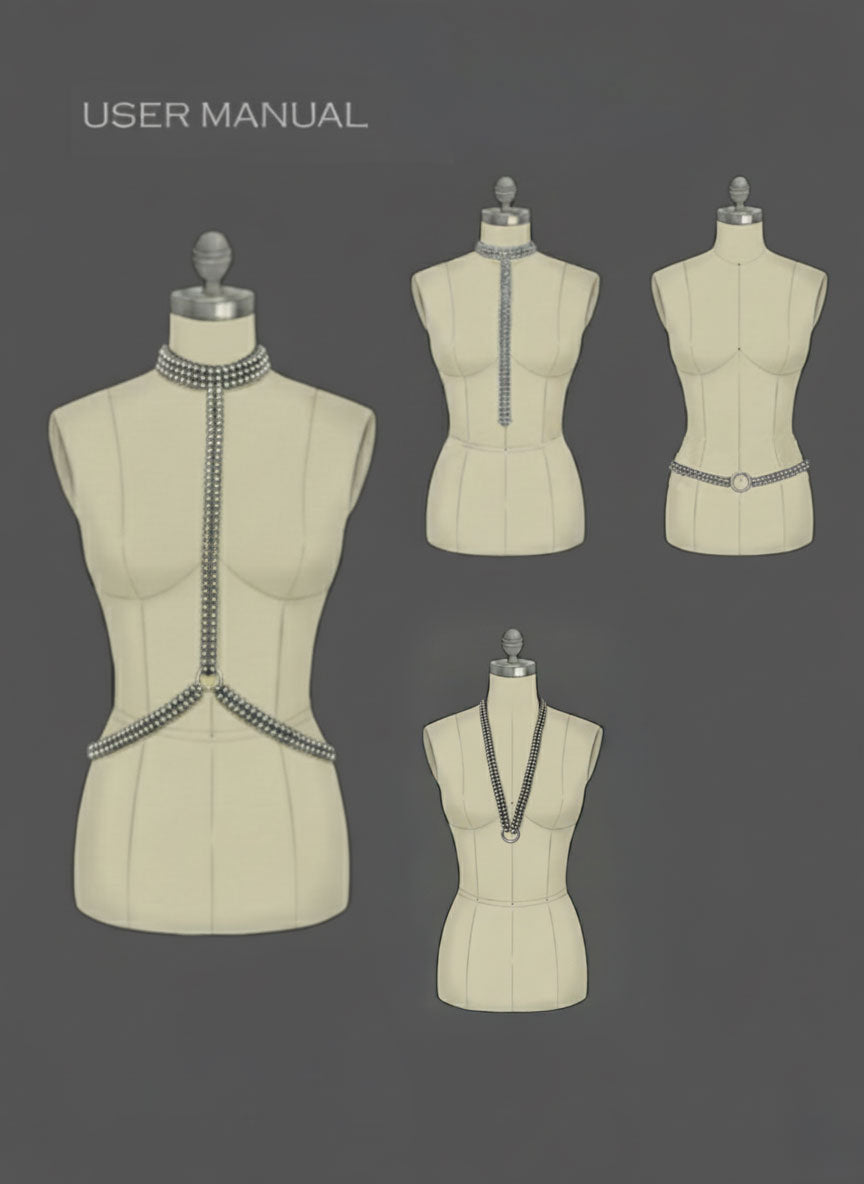 T-Choker Harness & Necklace