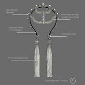 Object & Dawn user manual for modular luxury beaded headband with soft velvet 