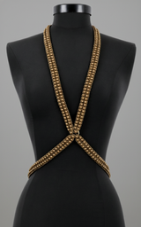 X Beaded Harness & Necklace - 5 Looks in 1