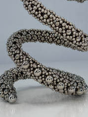 Zetian Beaded Spiral Cuff- 2 Color Variants