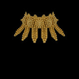 Gold Eingana Choker w/ Removable Tassels in 5 Color Options