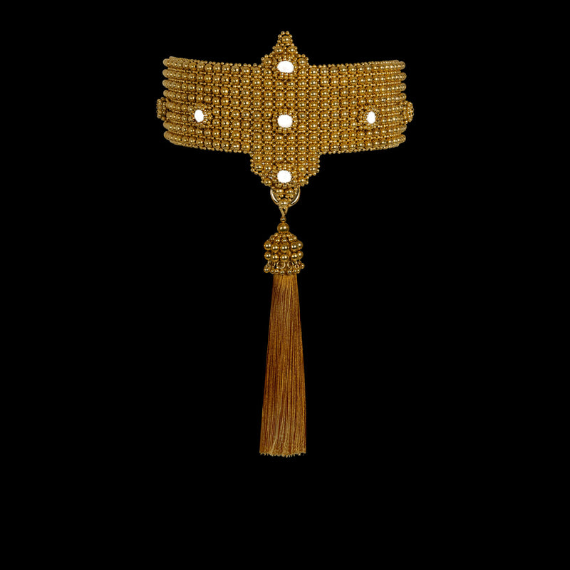 Elohim Modular Garter Band in Gold - in 5 Color Variations